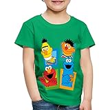 Spreadshirt Sesamstraße Kacheln Ernie und Bert Kinder Premium...