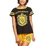 Elbenwald Harry Potter Pyjama Hogwarts Häuserwappen Hufflepuff...