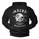 MAKAYA Kapuzenpullover Herren - Mücke 63 - Hoodie Spencer Sweatshirt...