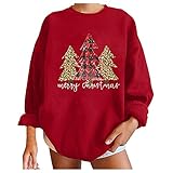 Generic Sweatshirt Damen Kapuzenpullover Bedrucken Winter Große...