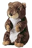 Inware 7582 - Kuscheltier Murmeltier Marmie, braun/meliert, 15 cm,...