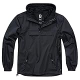 Brandit Summer Windbreaker Ripstop, Black, XL
