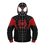 LYHVBDF Hoodie Für Kinder Spiderman Superheld Pullover Sweatshirts...