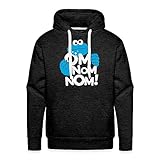 Spreadshirt Sesamstraße Krümelmonster Om Nom Nom Männer Premium...