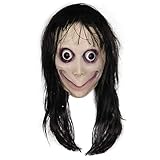 Momo Latex-Masken, Angst-Ordner Halloween und Weihnachten Terror...