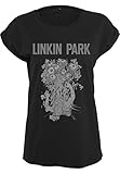 MERCHCODE Damen Ladies Linkin Park Eye Guts tee T shirt, Schwarz, S EU