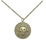 Herren Halskette Messing-schädel-anhänger Von Movies Cursed...