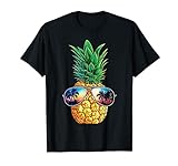 Ananas Sonnenbrille T shirt Aloha Beaches Hawaiian Hawaii
