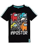Among Us Jungen T-Shirt Kinder Imposter Crewkollege Kurzärmelig...