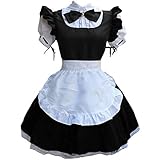 XIAOYUER Damen French Maid Costume Dress kostüm Sexy Lolita Kleid...