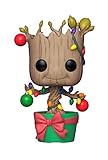Funko POP! Bobble: Marvel: Holiday Groot Mit Lights and Ornaments -...