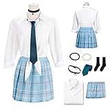 Coseaon My Dress Up Darling Cosplay Marin Kitagawa Kostüm Uniform JK...