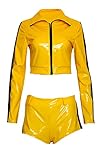 Seaehey Kill Cosplay Bill Costume Yellow Killer The Bride Kostüm Top...