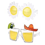 flintronic Party Brille, Party Sonnenbrillen, Hawaiian Tropical...