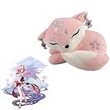KARNIN Genshin Impact Plush Yae Miko Fox Stuffed Plushie Doll Toys...