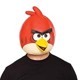 Paper Magic Angry Birds rote Latexmaske Kostüm