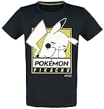 Pokémon Pikachu Männer T-Shirt schwarz L