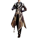 Gcufoyae ZhongLi Cosplay Kostüm ZhongLi Cosplay Perücke ZhongLi...
