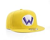True Heads Super Mario Wario Gelb Snapback Baseballkappe