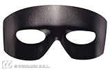 Widmann Domino Zorro Justiermaske für Erwachsene, Schwarz,...