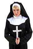 DRESS ME UP - K41/48 Kostüm Nonne Oberin Nun Schwester Halloween...