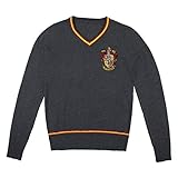 Cinereplicas Harry Potter Hogwarts V-Ausschnitt Pullover - Erwachsene...