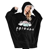 FRIENDS Hoodie Damen, Oversize Pullover Damen, Kapuzenpullover Damen,...