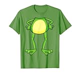 Karneval Frosch Kostüm Fasching T-Shirt