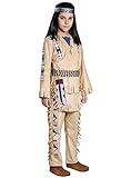 Maskworld Winnetou Kinderkostüm - Indianer Western - Kindergröße:...