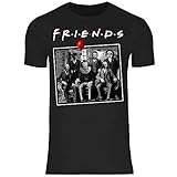 wowshirt Herren T-Shirt Halloween Horror Film Jason Serienmörder,...