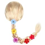 HIULLEN Prinzessin Perücke Zopf, Prinzessin Perücken, Kinderperücke...