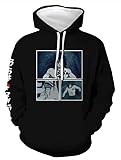 Syqiya Hoody Hoodie Anime Kapuzen 3D Druck Sweatshirt Uchiha Madara...