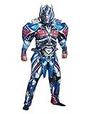Transformers Optimus Prime Deluxe Muskelkostüm für Herren M/L
