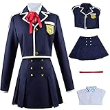 Sword Art Online Yuuki Asuna Cosplay-Kostüm, Schuluniform, Kleid,...