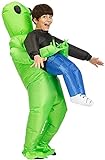 COWINN Green Alien Carrying Halloween Human Costume Grüner...