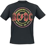 AC/DC Herren High Voltage T-Shirt, Schwarz, XXL