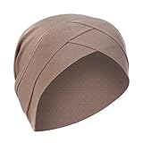 ZHIYU Turban Mütze Damen Kopftücher für Krebspatienten Turban Damen...