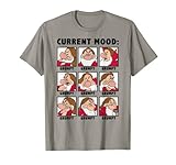 Disney Schneewittchen Grumpy Aktuelle Stimmung Paneel T-Shirt
