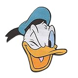 Disney © Mickey Mouse Donald Duck - Aufnäher, Bügelbild,...