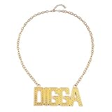 KarneLux Halskette 'Digga' in Gold - Hip Hop Schmuck