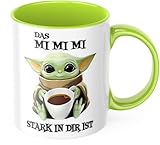Das MIMIMI stark in dir ist Tasse Sprüchetasse Spaßtasse...