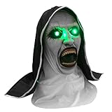 Die Nun Horror Maske, Cosplay Scary Latex Masken Halloween Kostüm...