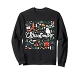 Harry Potter Happy Christmas Collage Sweatshirt