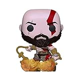 pop Funko Playstation 154 Kratos with The Blades of Chaos Glows in The...