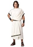 California Costumes Deluxe Herren Toga Kostüm, Weiss/opulenter...