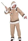 Orlob PARTY DISCOUNT ® Herren-Kostüm Eskimo Mann de Luxe, Gr. 50-52