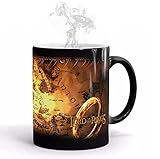 Ariycaz Kaffeetassen,Der Herr Ringe wärmeempfindliche...