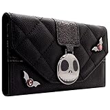 Nightmare Before Christmas Jack Kopfschmuck Portemonnaie Geldbörse...