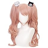 Liamiona Enoshima Junko Perücke mit Bärenclips Danganronpa Cosplay...