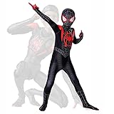 Superheld Spider-Man Miles Morales Kostüme 3D-Druck Cosplay Overall...